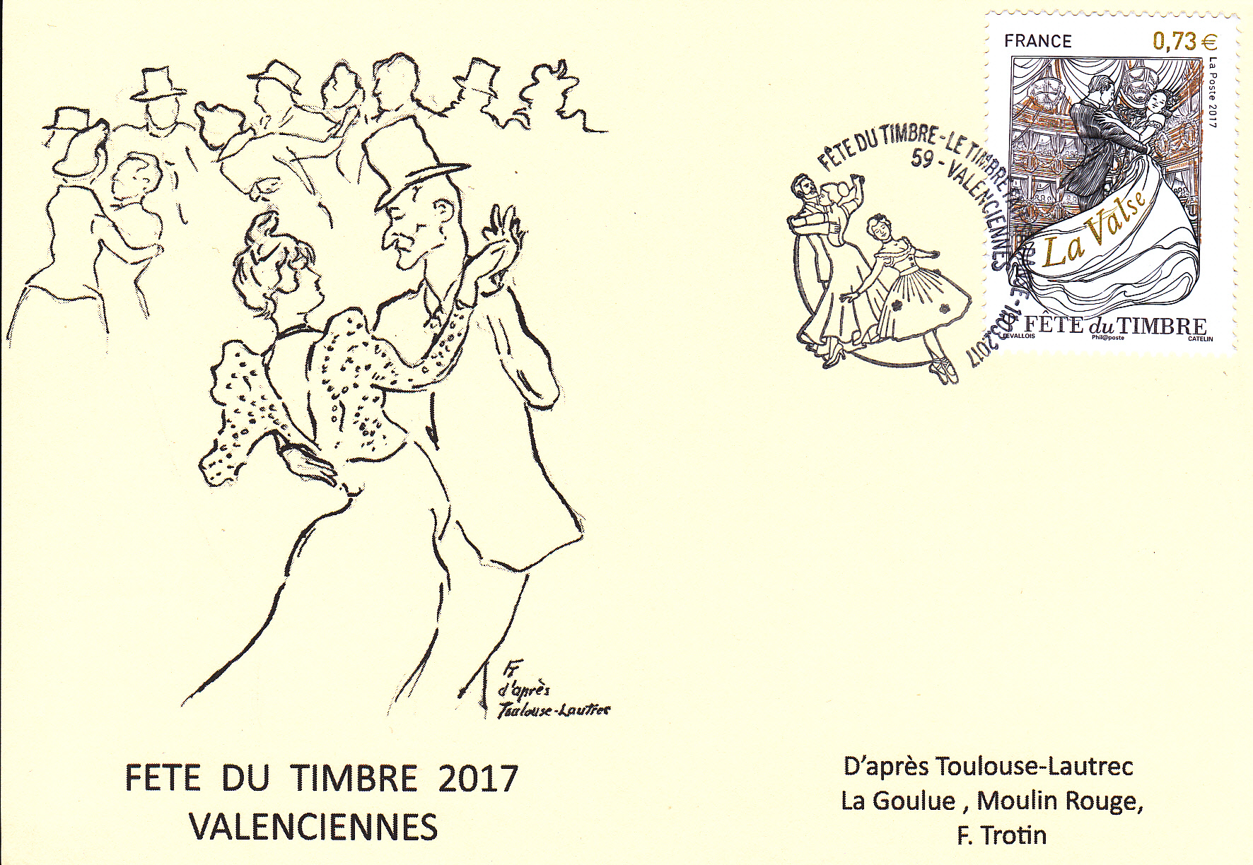 Fête du timbre 2017 Carte locale