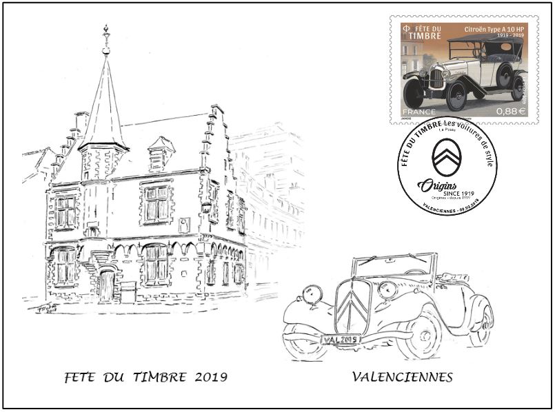 Fête du timbre 2019 Carte locale